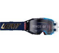 Leatt Velocity 6.5 2025 Photochromic Lunettes de motocross, bleu foncé/bleu clair/rouge/blanc/or, Taille unique
