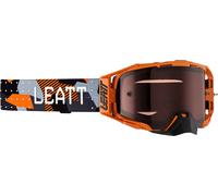 Leatt Velocity 6.5 Lunettes de motocross, noir-orange pour homme