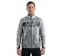 Leatt Veste de pluie Race Cover Gris Taille M