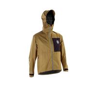 Leatt Veste pour femme vtt hydradri 3.0 - imperméable et respirante | marron | S/eu36/uk8/us4
