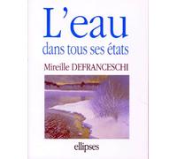 L'eau dans tous ses états