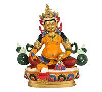 l'eau du Vent, Statue du Dieu de la Richesse en cuivre, décoration Feng Shui, Cadeau for la Maison, 17 x 11 x 21 cm (6,7 x 4,3 x 8 Pouces)