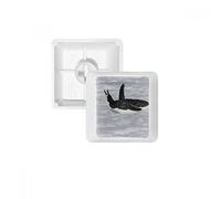 l'eau Noir Antarctique Pingouin Photo PBT Keycaps pour Clavier Mécanique Blanc OEM sans Marquage d'impression R3 Multicolore