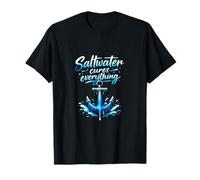 l'eau salée guérit Tout l'ancre en Vacances permanentes T-Shirt
