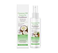 Leave-In Conditioner With Coconut Oil 100ml,leave in cheveux bouclés,spray demelant cheveux,Spray revitalisant sans rinçage à l'huile de coco,Cheveux Secs & Abîmés