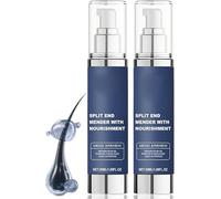 Leave-in Split End Mender Nourishing Moisturizing Hair Serum, Lightweight Hair Serum for Dry Damaged Hair and Frizzy Hair, Gently Repairs Split Ends and Leaves Healthier-Looking Hair (2pcs)