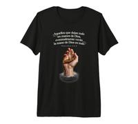 Leave It in God's Hands Proverbes 3:5-6 Chrétien Espagnol T-Shirt Haut de Gamme