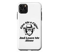 Leave Me Alone Cool Cigar Monkey Coque pour iPhone 11 Pro Max