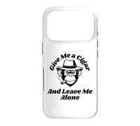 Leave Me Alone Cool Cigar Monkey Coque pour iPhone 17 Pro