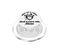 Leave Me Alone Cool Cigar Monkey PopSockets PopGrip pour MagSafe