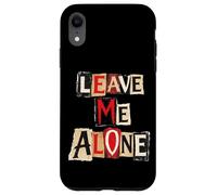 Leave Me Alone - Emo Goth Style Punk et Musique Alternative Coque pour iPhone XR