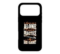 Leave Me Alone I Need to Practice My Bass Clarinette Coque pour iPhone 17 Pro Max