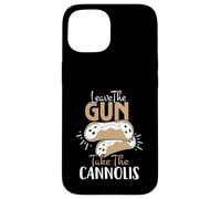 Leave the Gun, Take the Cannolis - Citation classique avec style Coque pour iPhone 15