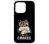 Leave the Gun, Take the Cannolis - Citation classique avec style Coque pour iPhone 15 Pro Max