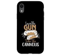 Leave the Gun, Take the Cannolis - Citation classique avec style Coque pour iPhone XR