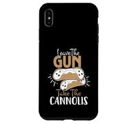 Leave the Gun, Take the Cannolis - Citation classique avec style Coque pour iPhone XS Max