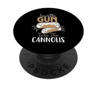 Leave the Gun, Take the Cannolis - Citation classique avec style PopSockets PopGrip Adhésif