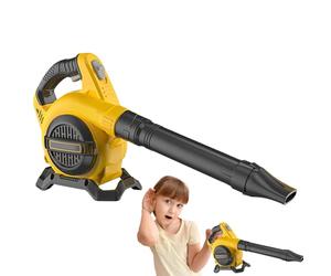 Leaves Blower Kids, Battery Operated Tool, Children Landscaping Equipment, Lightweight Safe Design, Easy Grip Handle, Ideal for Outdoor Preschool Gardening Play Use