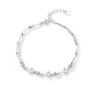 Leaves Bracelets Cubic Adjustable Chain Bracelets, Thoughts of You Spread Like Branches, Extended Into The Distant Years, for Women Jewelry Gifts