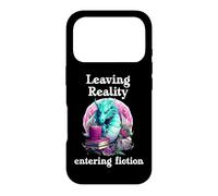 Leaving Reality Entering Fiction It's Too Nonfiction Outside Coque pour iPhone 17 Pro