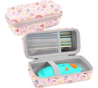 Leayjeen Étui de rangement compatible avec 3Doodler Start+ Essentialsfor 3D pour enfants, stylos 3D pour enfants âgés de 8 à 12 ans, convient pour stylo d'impression 3D (étui uniquement) - Licorne