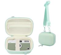 Leayjeen Étui pour appareil photo numérique compatible avec KODAK EKTAR H35 H35N demi-cadre, support de rangement pour appareil photo Kodak Ultra F9 M35 M38 - Vert foncé (étui uniquement)