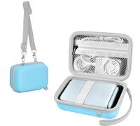 Leayjeen L'organiseur de gadgets de routeur de voyage est compatible avec GL-AXT1800/GL-MT3000/GL-SFT1200/GL-E750 pour chargeurs, câbles et autres accessoires - Bleu (étui uniquement)