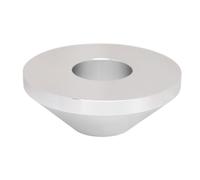 LEAYRAFF Cône de centrage pour changeur de pneu manuel, cône de maintien d'équilibrage de roue, cône de centrage en aluminium pour poteau central de 4,2 cm de diamètre, compatible avec la