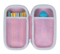 Lebakort Dur Étui Housse Cas Compatible avec 3Doodler Start+ Essentials Ensemble de Stylos d‘Impression 3D (Rose)