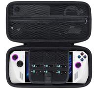 Lebakort Dur Étui Housse Cas Compatible avec ASUS ROG Ally X RC72LA Extreme Handheld Gaming Console (Noir)