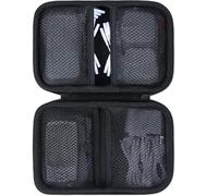 Lebakort Dur Étui Housse Cas Compatible avec AUVON 3 EN 1 TENS EMS Electrostimulateur Musculaire de Canaux Double, M Taille Étui