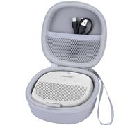 Lebakort Dur Étui Housse Cas Compatible avec Bose SoundLink Micro Enceinte (Blanc)