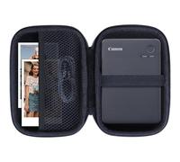 Lebakort Dur Étui Housse Cas Compatible avec Canon SELPHY QX20 / SELPHY Square QX10 Portable Printer (Black)