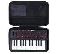 Lebakort Dur Étui Housse Cas Compatible avec Clavier MIDI USB-C Akai MPK Mini IV Noir