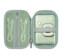 Lebakort Dur Étui Housse Cas Compatible avec Fujifilm Instax Mini Liplay/Liplay+ Appareil Photo Numérique Instantané Hybride et Imprimante Photo (Jaune + Vert)