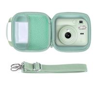 Lebakort Dur Étui Housse Cas Compatible avec Fujifilm Mini 13,Vert Clair | Mini 13/12/11 Appareil Photo instantané Étui,pratique