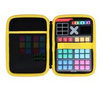 Lebakort Dur Étui Housse Cas Compatible avec GiiKER Smart Sudoku Puzzle Jeux (Noir + Jaune)
