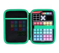 Lebakort Dur Étui Housse Cas Compatible avec GiiKER Smart Sudoku Puzzle Jeux (Noir + Vert)