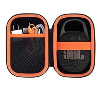 Lebakort Dur Étui Housse Cas Compatible avec JBL Clip 5 / JBL Clip 4 Enceinte Bluetooth Ultra-Portable (Noir)