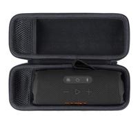 Lebakort Dur Étui Housse Cas Compatible avec JBL Flip 7/6 / 5/4 Enceinte Bluetooth Portable (Noir)
