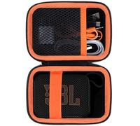 Lebakort Dur Étui Housse Cas Compatible avec JBL GO 4 / JBL GO 3 Enceinte Bluetooth Ultra-Portable