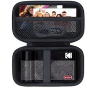 Lebakort Dur Étui Housse Cas Compatible avec Kodak Mini 2 Era 4PASS Mobiler Fotodrucker/Kodak Mini Shot 2 Era 4PASS 2-in-1 Instant Camera and Photo Printer(Noir)