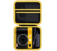 Lebakort Dur Étui Housse Cas Compatible avec Kodak Mini Shot 4 Era Appareil Photo Instantané et Imprimante Photo Portable (Jaune)