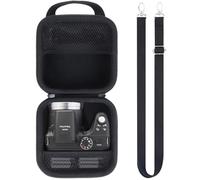 Lebakort Dur Étui Housse Cas Compatible avec Kodak PIXPRO AZ425/AZ528/AZ405/AZ401/AZ255 Appareil Photo Numérique Bridge (Noir)