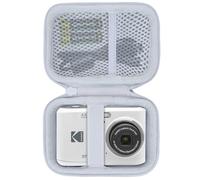Lebakort Dur Étui Housse Cas Compatible avec Kodak Pixpro FZ45 / FZ55 / FZ53 / FZ43 /FZ41 Appareil Photo Numérique (Blanc)