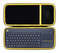 Lebakort Dur Étui Housse Cas Compatible avec Logitech K400 Plus Clavier sans Fil Touch TV