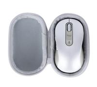 Lebakort Dur Étui Housse Cas Compatible avec Logitech Signature M650 L Souris (Blanc)