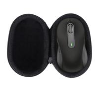 Lebakort Dur Étui Housse Cas Compatible avec Logitech Signature M650 Souris (Noir)