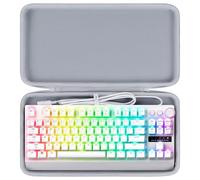Lebakort Dur Étui Housse Cas Compatible avec Razer BlackWidow V3 TKL/Razer Huntsman TKL/SteelSeries Apex 3 TKL/SteelSeries Apex Pro TKL Gen 3 Clavier Gamer Mécanique (Gris)