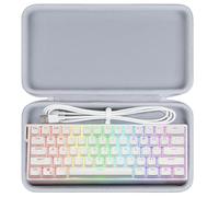 Lebakort Dur Étui Housse Cas Compatible avec Razer Huntsman/Huntsman V3 Pro Mini/Blackwidow V3 Mini/Snpurdiri 60%/Aula WIN60 HE Clavier de Jeu mécanique (Gris)